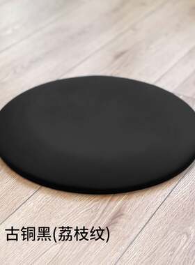 皮革防水圆形坐垫软包定制卡座吧台椅子圆凳圆椅海绵垫子地垫蒲团