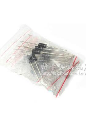 8种常用二极管包100只含1N4007 4148 5819 5408 5399 FR107元件包