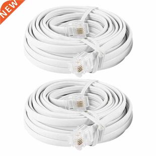 plug 4.5m cord extension telephone male 6P4C RJ11 pieces