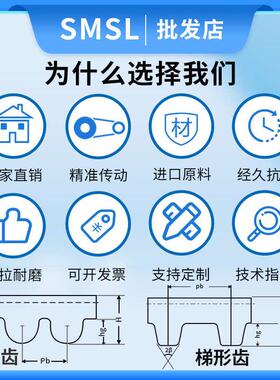 橡胶同步带8M-784-800-1000-1040-1216传动带同步轮套装同步皮带