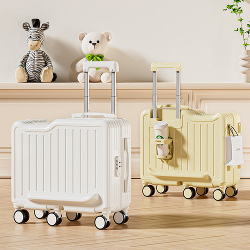 儿童行李箱女孩可坐骑学生遛娃神器小皮箱可登机旅行密码拉杆箱男