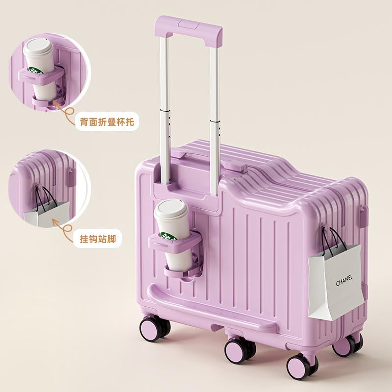 儿童行李箱可坐骑女孩2025年新款20寸登机箱密码旅行拉杆小箱子男