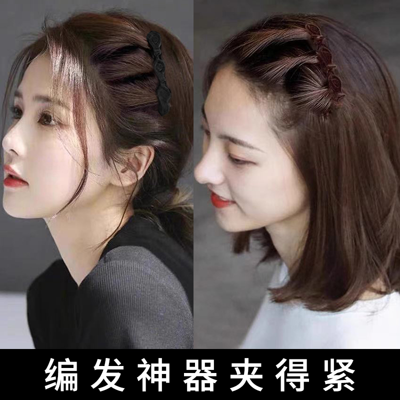 短发夹子头饰短烫发发卡碎发夹
