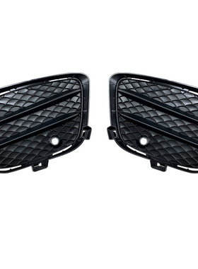 适用奔驰GLE GLS GLE Coupe W166 X166 C292 AMG雾灯格栅风刀改装