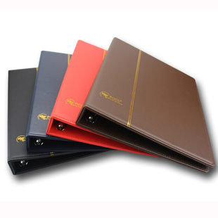 【810600】 明泰(PCCB)标准活页通用皮革册加金版 活页收藏册子