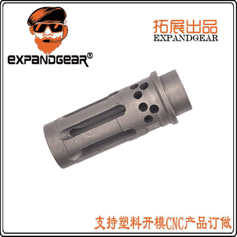 EG SUREFIREWARDEN火帽钢制磷化14逆牙M4A1司骏HK416锦明LDT激趣