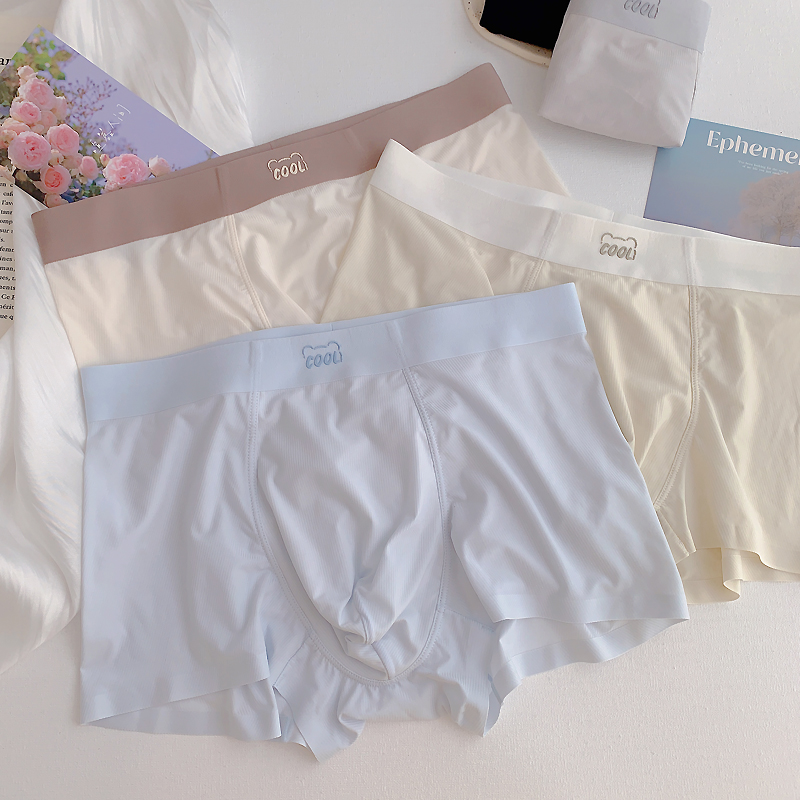 男票喜欢清爽型好穿超薄冰丝内裤