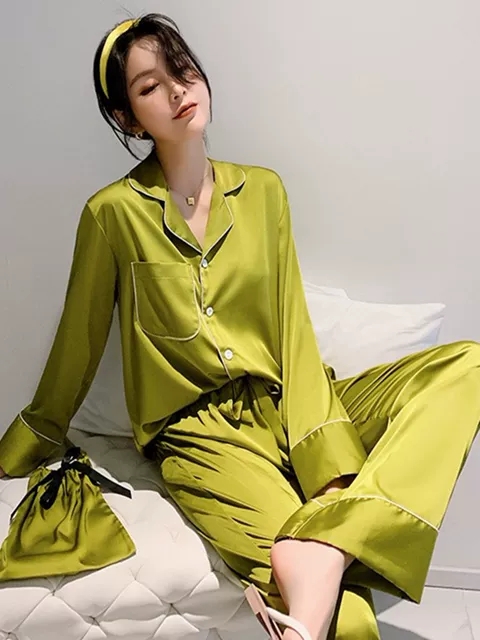 实体店关门 清仓睡衣真冰丝亲肤凉爽长衣长裤高品质夏男女情侣