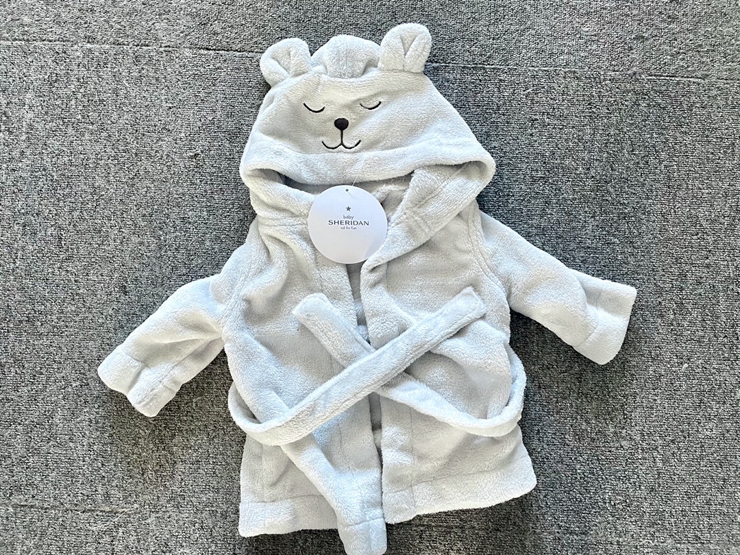 实体店关门 清仓澳洲喜来婴儿浴袍睡衣亲肤柔软1岁2岁