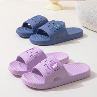 网红拖鞋 男式 家居酒店民宿拖鞋 全新料防滑防臭厚底拖鞋 卡通凉拖鞋