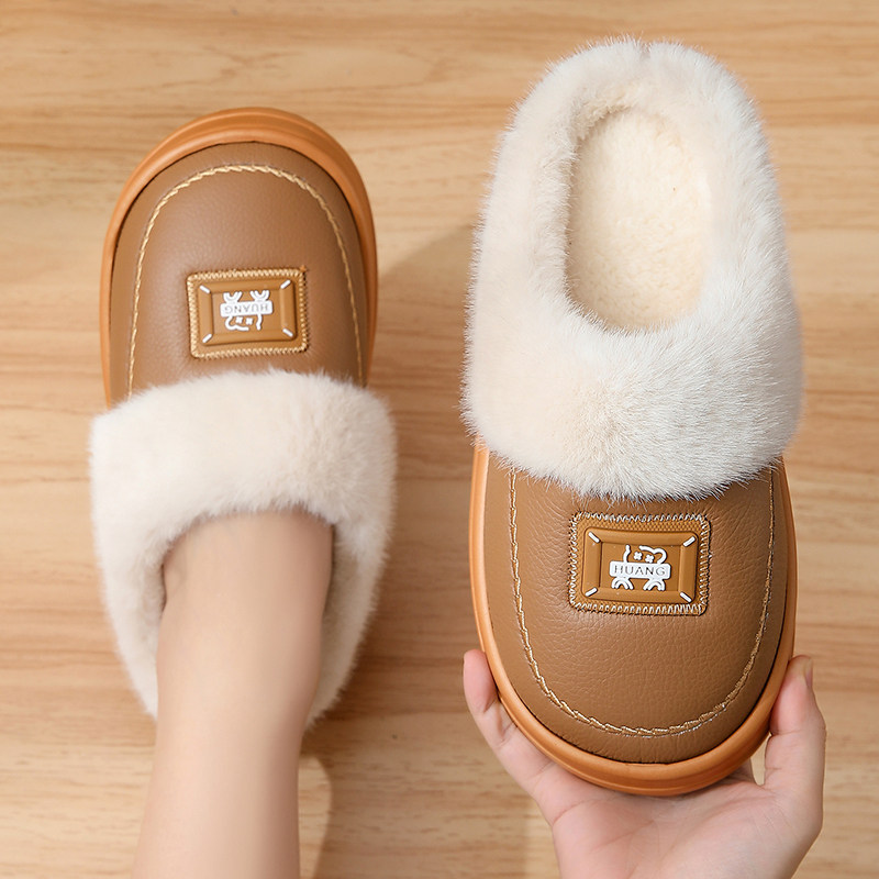 冬天拖鞋棉居家防滑保暖棉拖鞋男士eva冬季加厚底女情侣韩版学生