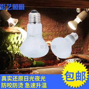 家用宠物店爬行两栖动物灯泡加热灯乌龟蜥蜴太阳灯爬虫取暖保温
