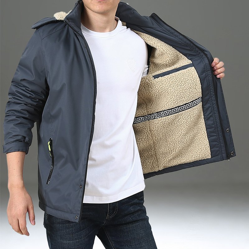 2021冬季新款棉衣男男加绒加厚