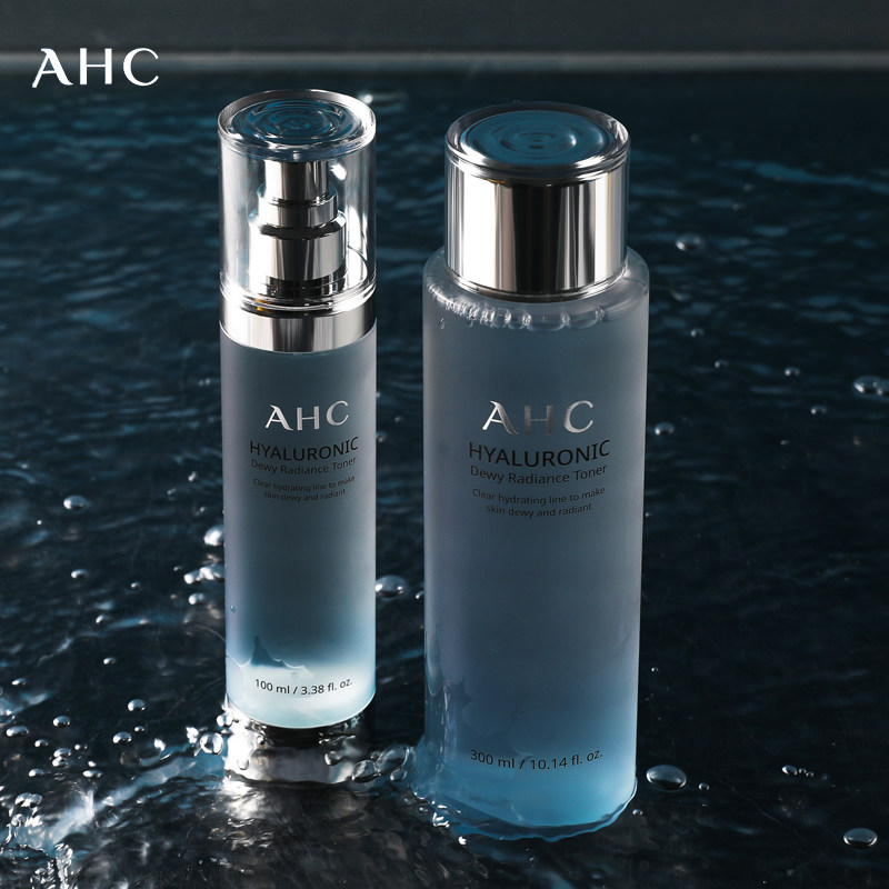 AHC爽肤水男士补水保湿水护肤品控油收缩毛孔男生水乳祛痘须后水