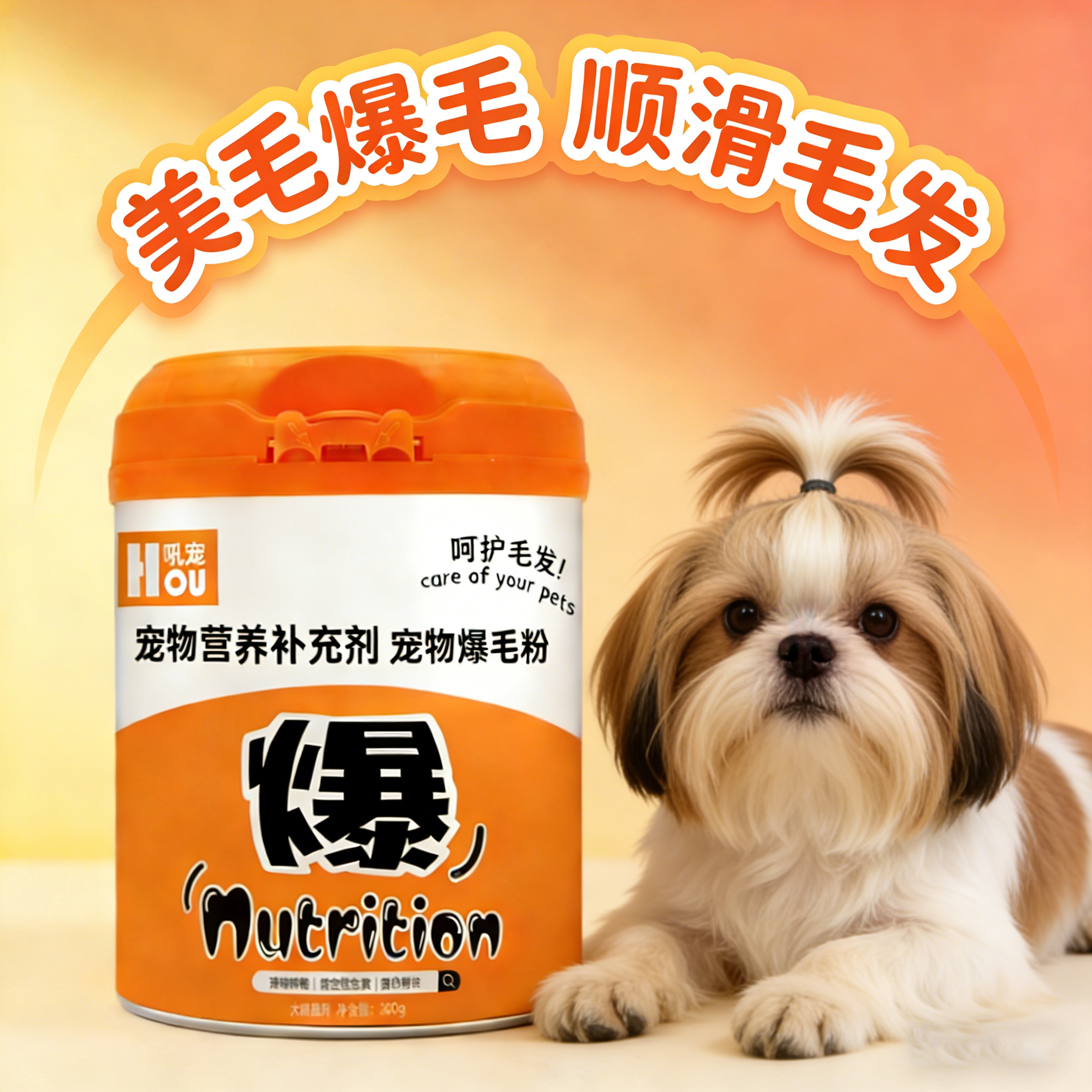 狗狗专用爆毛粉海藻粉毛发幼犬不掉毛宠物快速小狗拌粮卵磷脂亮毛,宠物/宠物食品及用品,狗卵磷脂/鱼油/海藻粉,淘宝优惠券,粉丝福利购,淘宝优惠卷