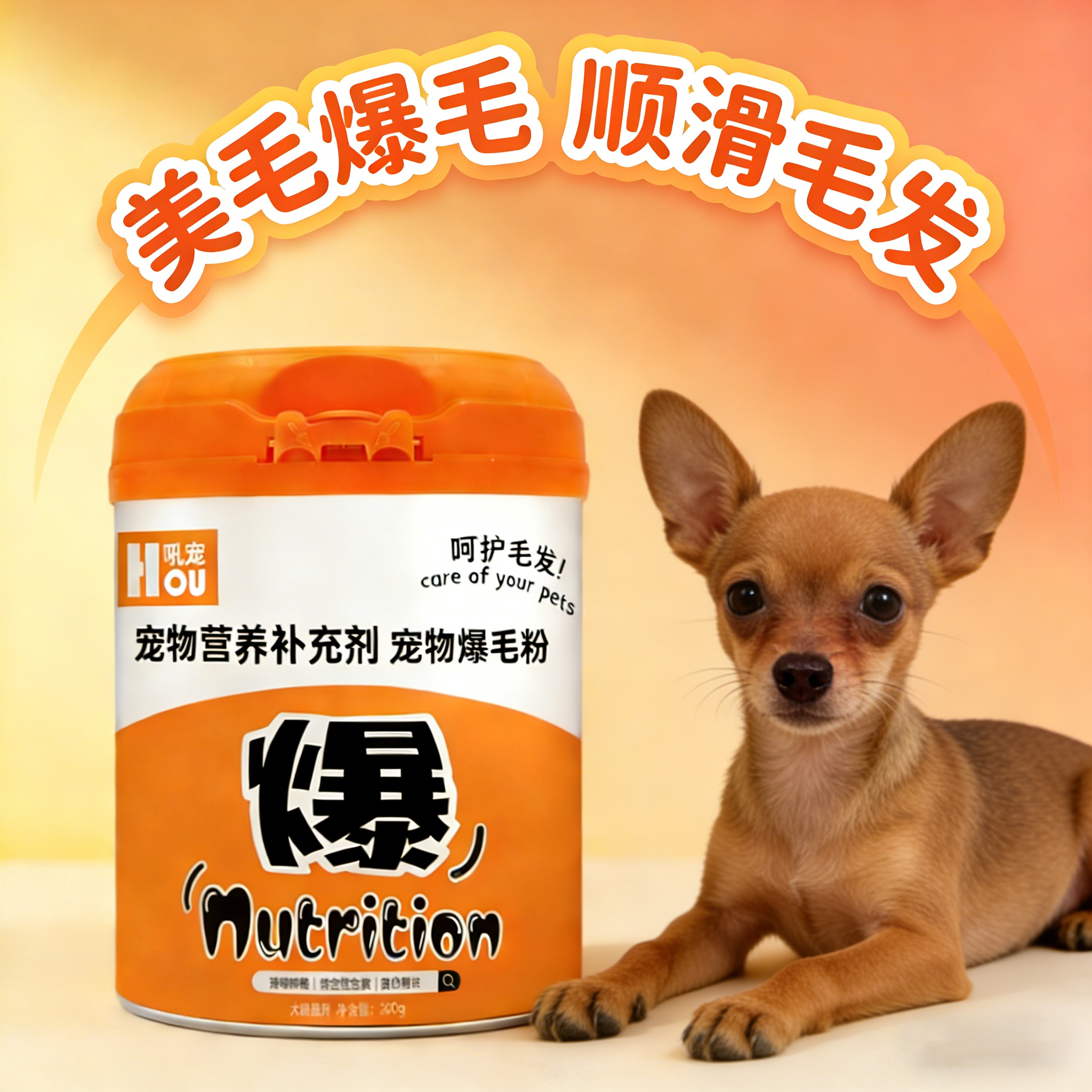 狗狗专用爆毛粉海藻粉毛发幼犬小狗长毛黑鼻头快速宠物不掉毛亮毛,宠物/宠物食品及用品,狗卵磷脂/鱼油/海藻粉,淘宝优惠券,粉丝福利购,淘宝优惠卷