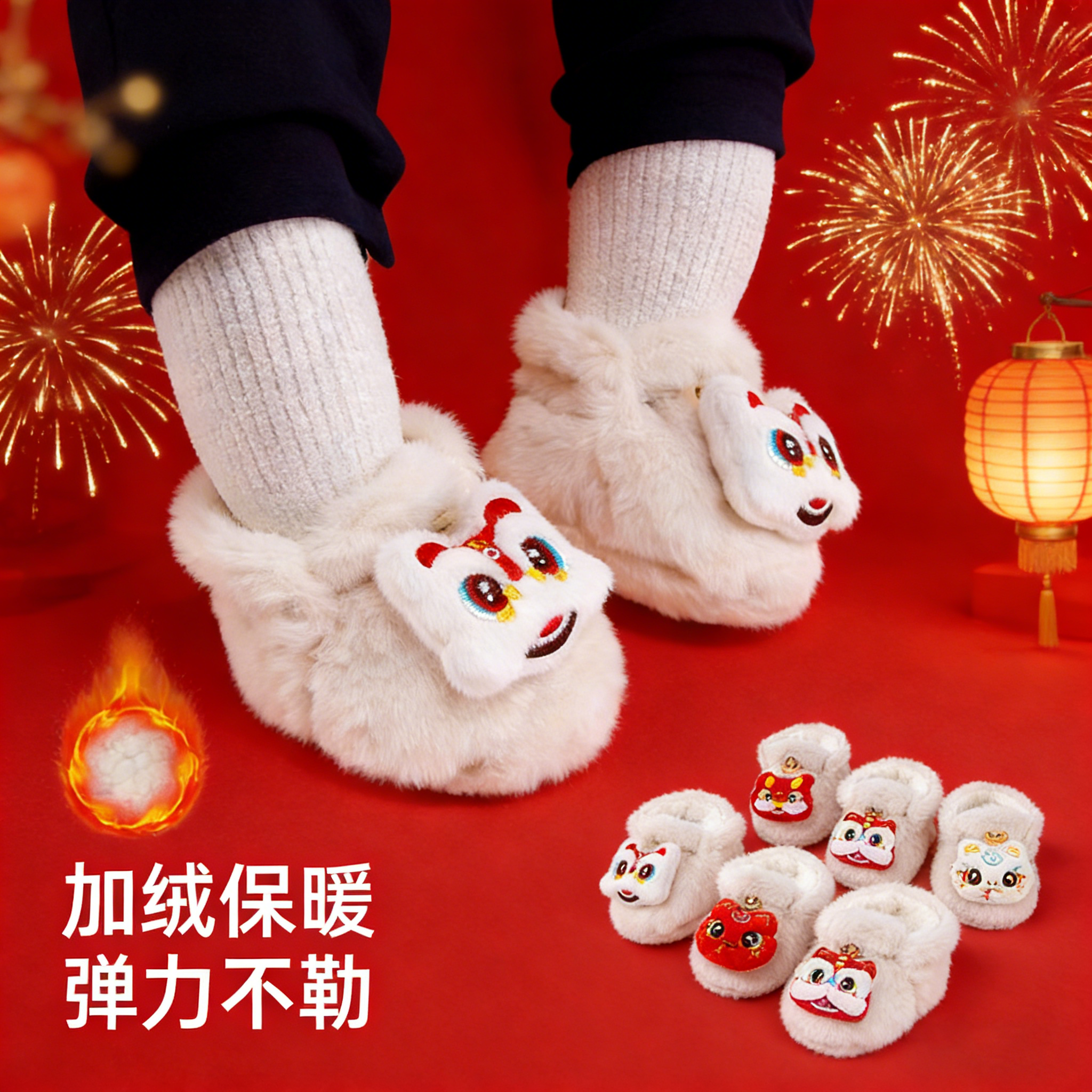 婴儿鞋子6到12个月冬天喜庆新年步前鞋小月龄宝宝鞋袜棉鞋加厚,童鞋/婴儿鞋/亲子鞋,婴儿步前鞋/袜鞋,淘宝优惠券,粉丝福利购,淘宝优惠卷