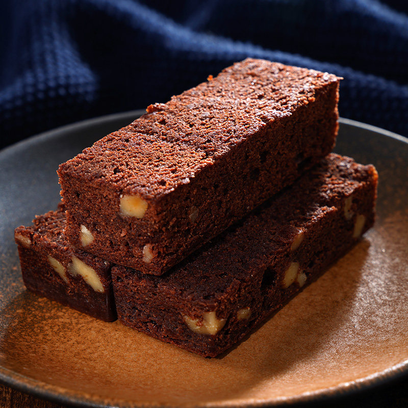 味多美 布朗尼 巧克力蛋糕 西式糕点心甜品早餐下午茶