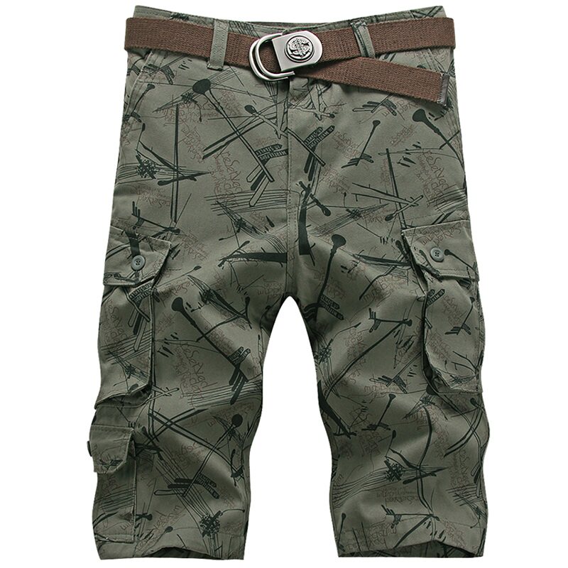 男士純棉中褲工裝褲休閑短褲男大碼寬松多口袋7分褲 戶外運動耐磨在類目 男裝, 休閒褲中 - 來自Buy2taobao.com提供專業的淘寶代購服務