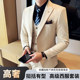 结婚婚礼面试休闲西装 男士 高级感商务正装 新款 男主持人 西服套装