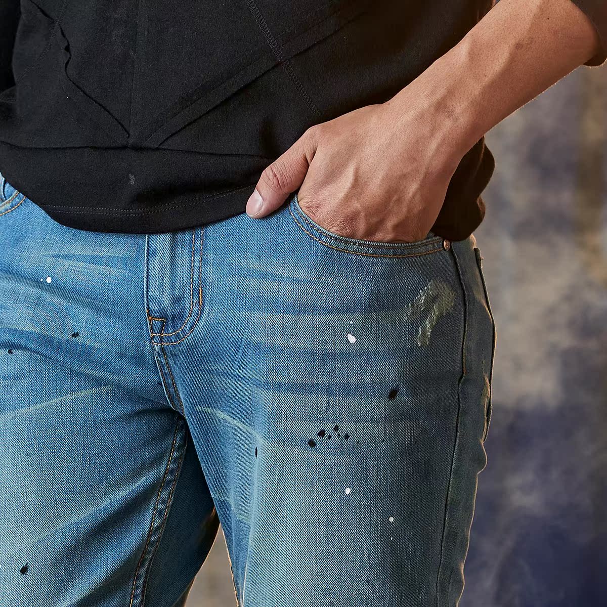 Jeans homme EDENBO en coton - Ref 1480951 Image 5