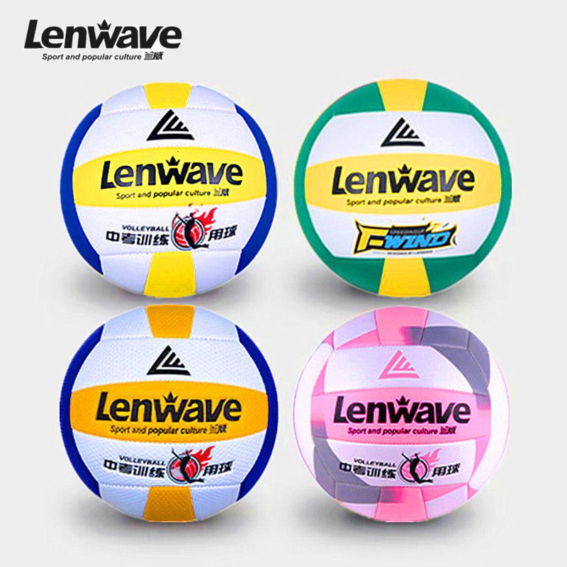 兰威中考排球训练比赛专用球5号初中男女生体育考试硬标准气排球