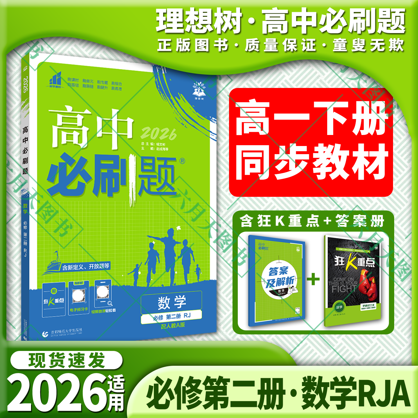 高中必刷题数学必修第二册图片