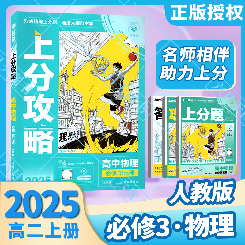 2025适用理想树上分攻略高中物理必修第三册人教版杨文彬高二同步对点精炼方法精粹名师视频课讲解全解读训练必刷题划重点基础辅导