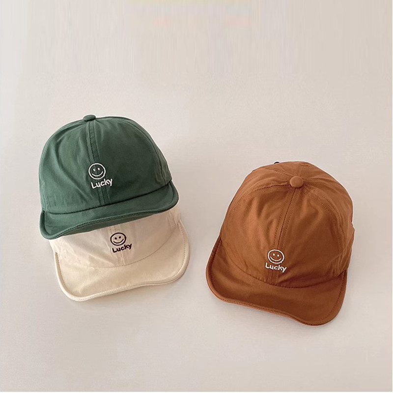 儿童帽子春夏季速干鸭舌帽韩版春秋软檐遮阳宝宝软顶棒球帽潮薄款 - UNCLE WU童帽馆出品