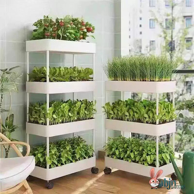 不占地多层种菜神器家庭阳台种植箱果蔬盆塑料花盆长方形槽顶楼家