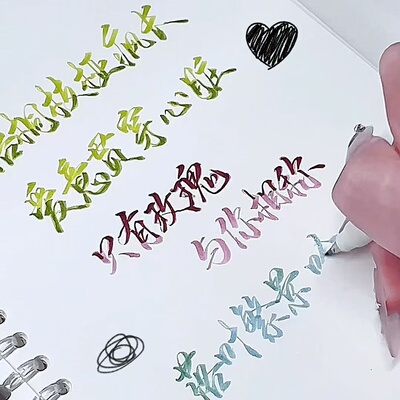 用上这支笔，我就是会写字星人了