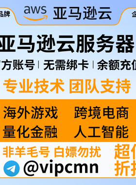亚马逊云服务器租用AWS香港云主机 官方独立账号EC2 CDN 充值折扣