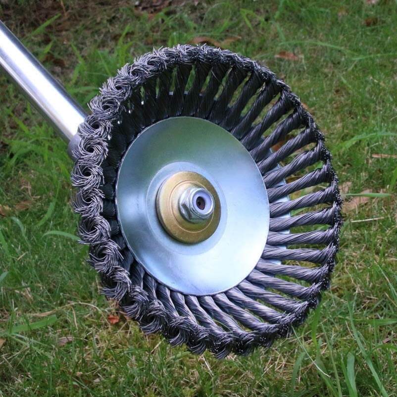 链条打草头龙爪盘除草根草器神打草割草机六刀i60235除钢丝叶打草