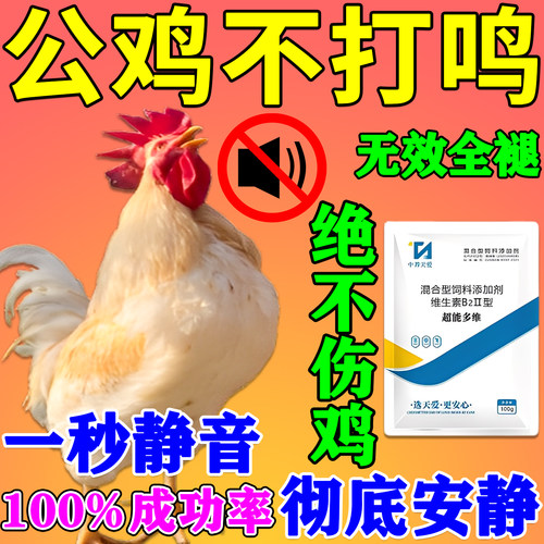 防止公鸡打鸣神器鸡鸭鹅家畜乱叫