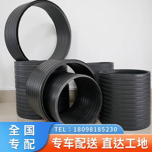 HDPE中空壁缠绕管聚乙烯大口径市政地下排水排污管pe双壁缠绕管