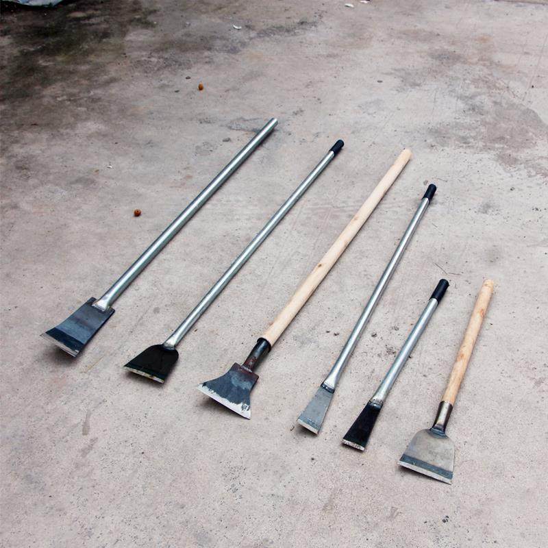 加长墙面铲水泥木漆铲刀伸缩杆铁铲柄刮刀清洁铲铲墙皮工具腻子油
