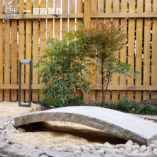 石板桥庭院石桥厂家直销日式整石