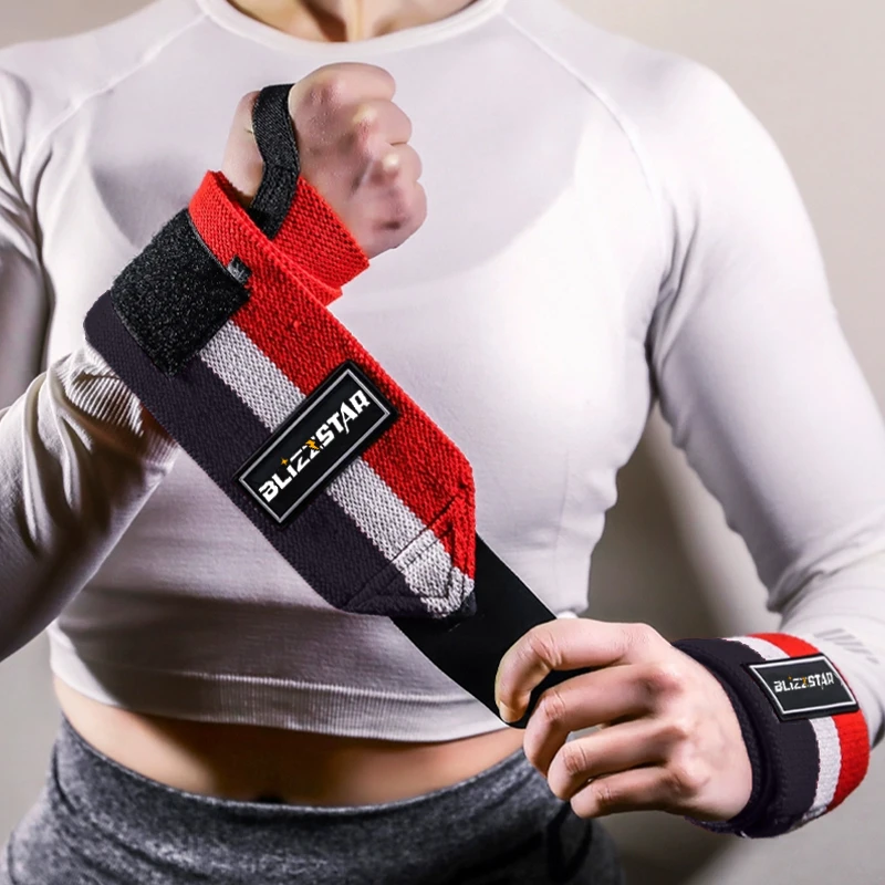 健身护腕男运动护具卧推助力带