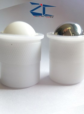 压入式球头柱塞滚轮送输设备配件钢珠滚轮PFPR7 9 13 15 20金属珠