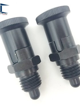 自锁型短螺丝旋钮柱塞 嵌入式煺密型粗牙PMXYSL  PMXYSH（ZC507）