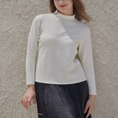 单件上衣BM65 caser凯撒内衣女士秋冬款 加厚粗针小高领打底衫 F576