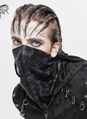 DevilFashion哥特风黑色面罩面具AS267