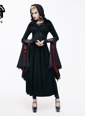 lolita宫廷暗黑修身风女士连衣裙