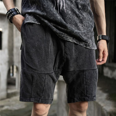 户外显瘦高街暗黑原宿风休闲短裤