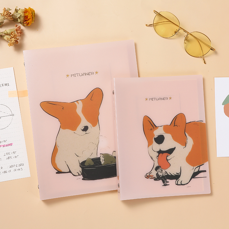 齐心C4930米团儿系列26孔活页本