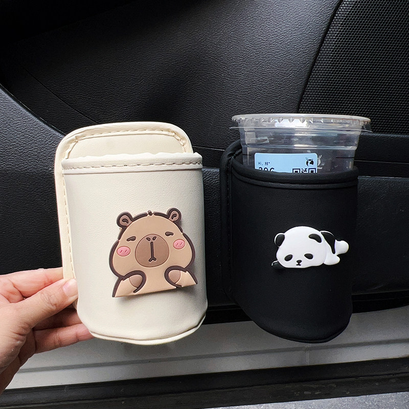 汽车车门边储物盒卡通杂物袋水杯架置物袋车载侧面车内收纳用品女,汽车用品/电子/清洗/改装,车载收纳箱/袋/盒,淘宝优惠券,粉丝福利购,淘宝优惠卷