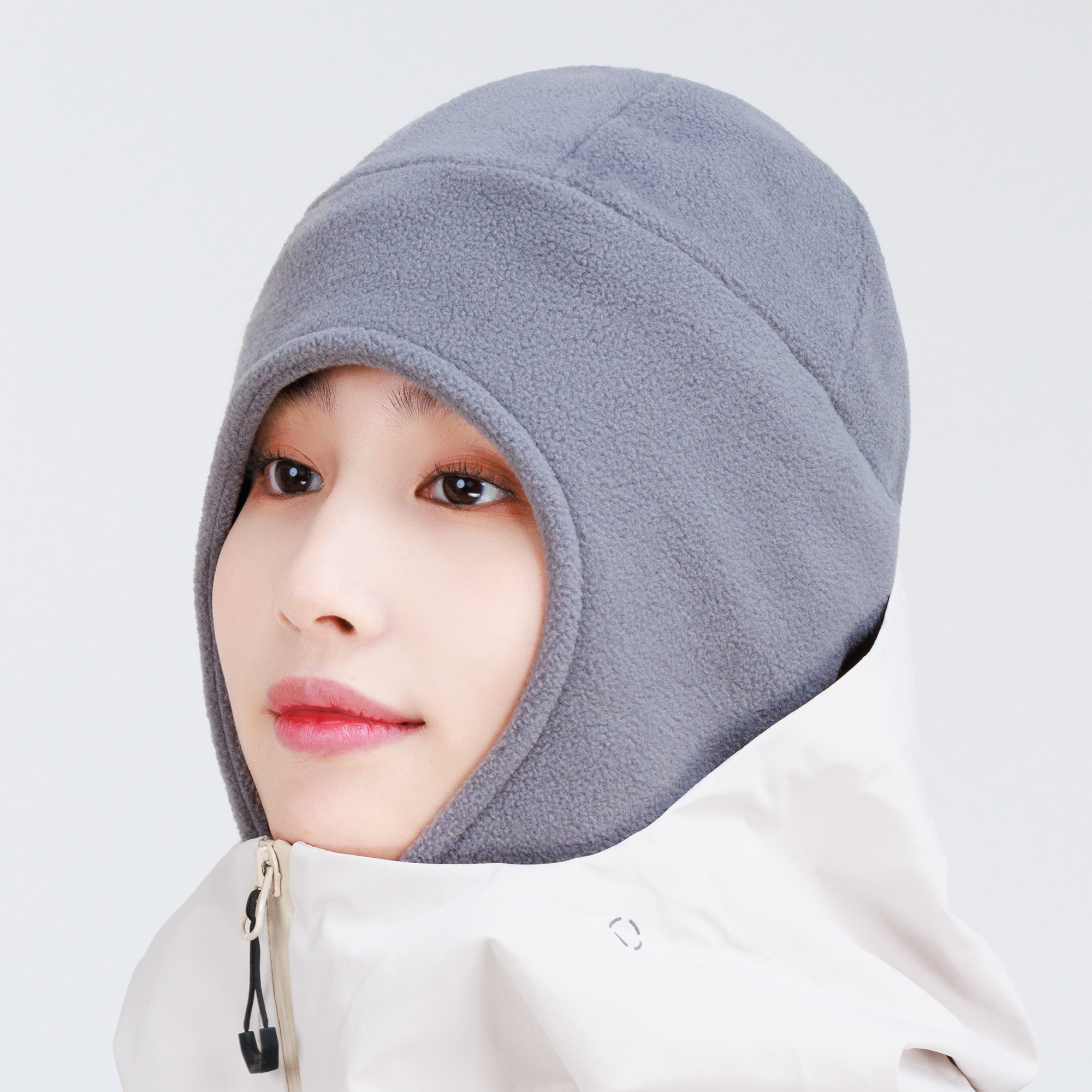 薇枫冬季户外抓绒帽男女保暖