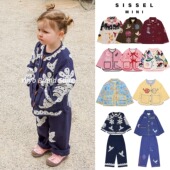 儿童宝宝复古刺绣外套长裤 edelbo 25秋冬Sissel 75折