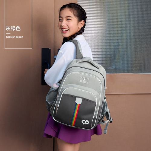 爱华仕太空仓书包新款小学生三到六年纪女生大容量护脊书包男背包