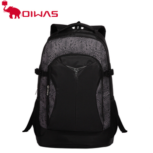 爱华仕双肩包男韩版 潮电脑包女书包运动大容量旅行包休闲背包4000